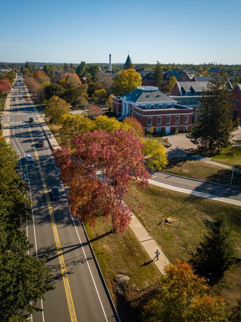 Image of UNH's Durham campus where the Career and Internship Fair is hosted