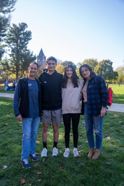 Family at Family Weekend